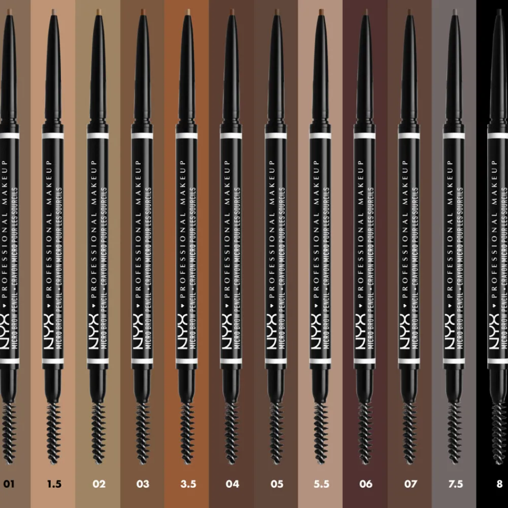 Sale NYX Micro Brow Pencil Ash Brown 0.09 gr Wenkbrauwpotlood