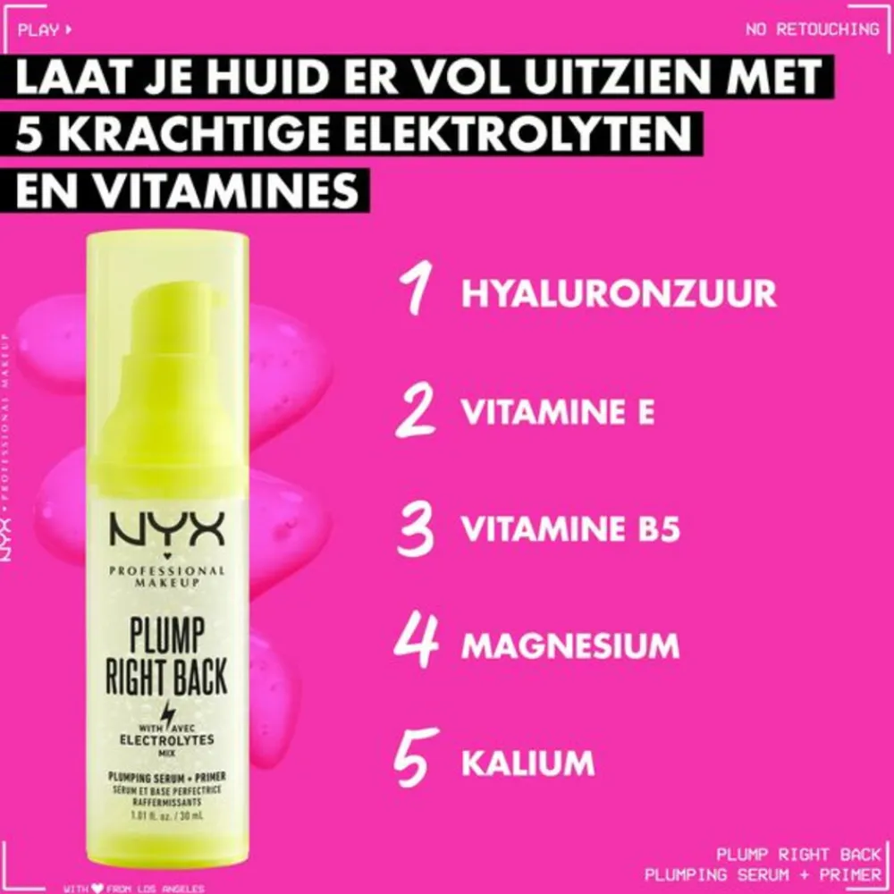 NYX Plum Right Black Primer 30 ml Primer