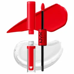 Best NYX Shine Loud High Shine Liquid Lipstick Rebel in Red 1 stuk Liquid Lipstick