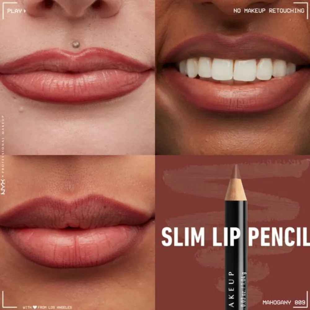Online NYX Slim Lip Pencil Mahogany 1 gr Lipliner