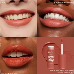 Clearance NYX Smooth Whip Matte Lip Cream Pushin Cushion 4 ml Liquid Lipstick