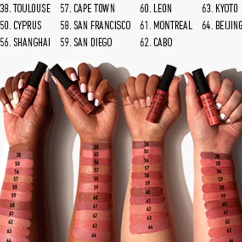 Liquid Lipstick<NYXr NYX Soft Matte Lip Cream Cannes 8 ml