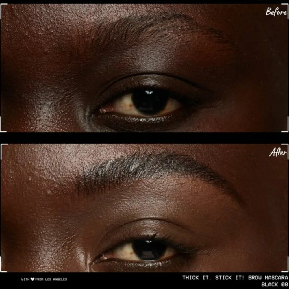 Wenkbrauwgel<NYXr NYX Thick It Stick It Wenkbrauwgel Mascara Black 7 ml