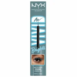 Clearance NYX Vivid Brights Matte Liquid Eyeliner Cyan Simp 2 ml Eyeliner