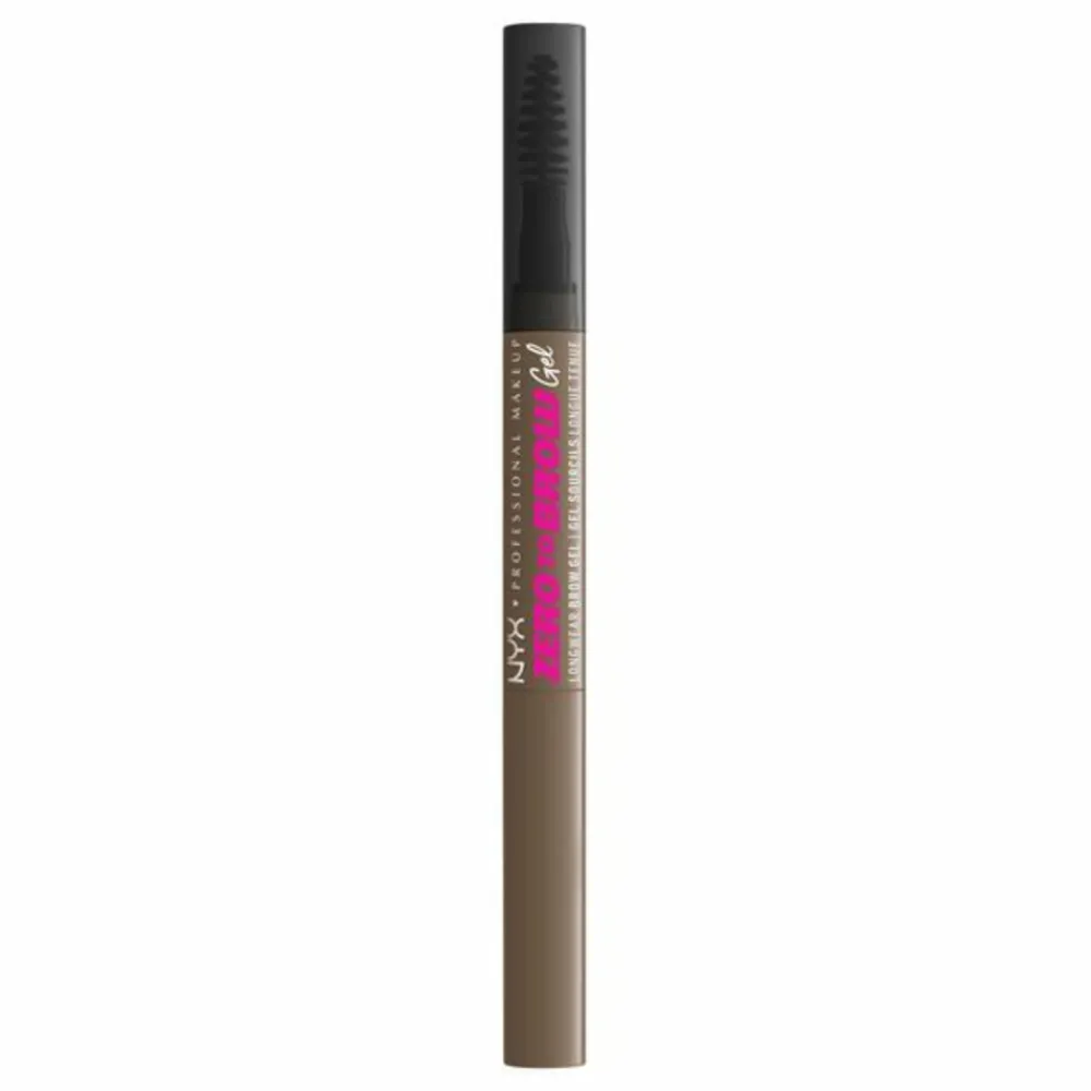 Wenkbrauwgel<NYXr NYX Zero To Brow Wenkbrauwgel Ash Brown 1 stuk
