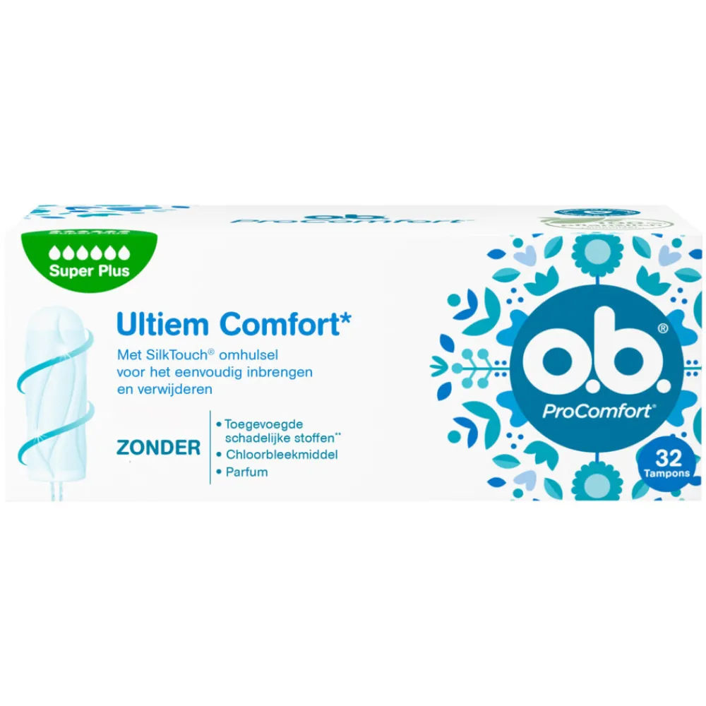Intiemhygiëne<OB ProComfort Super Plus 32 stuks