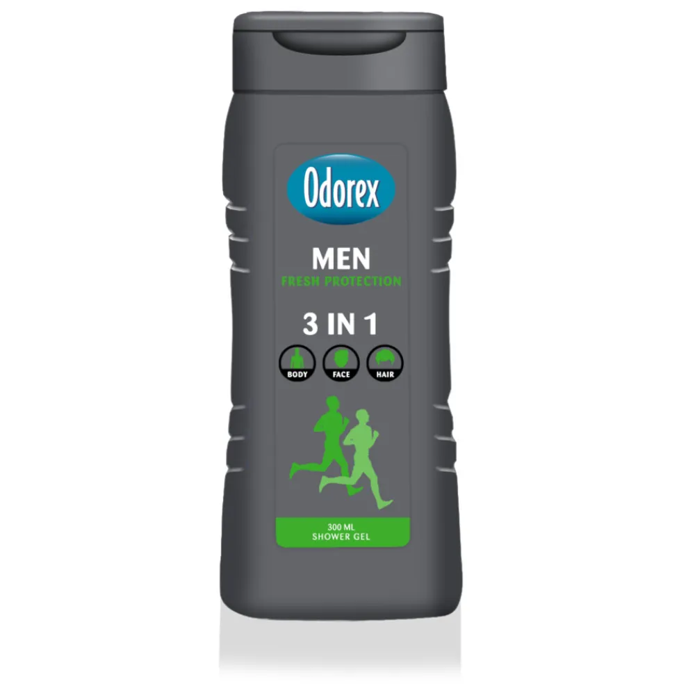Douchegel For Men 3-in-1 Fresh Protection 300 ml^Odorex Best