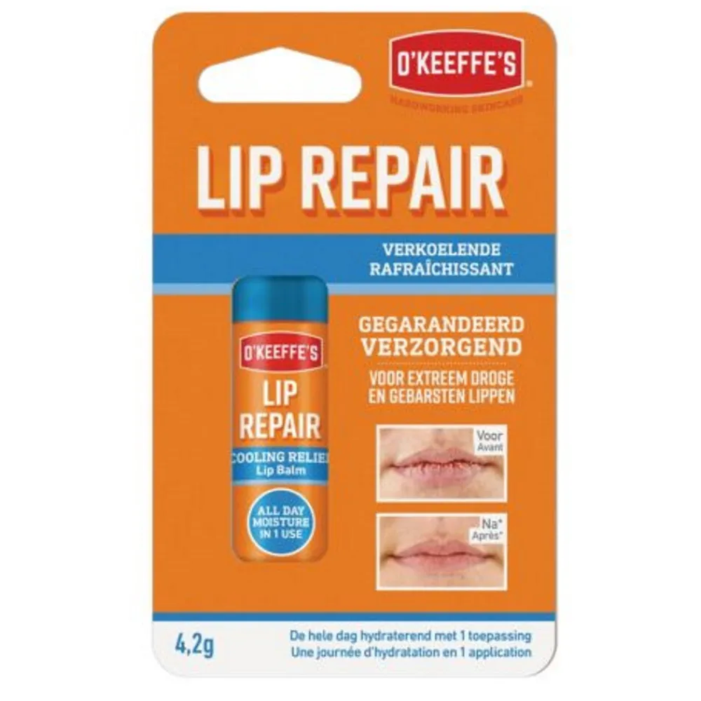 Lipverzorging<OKeeffes O'Keeffe's Lip Repair Cooling 4,2 gr
