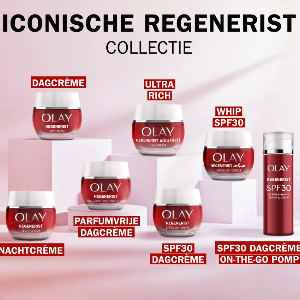 Dag- & Nachtcrème<Olay Hydraterende Crème SPF30 Regenerist Whip 50 ml