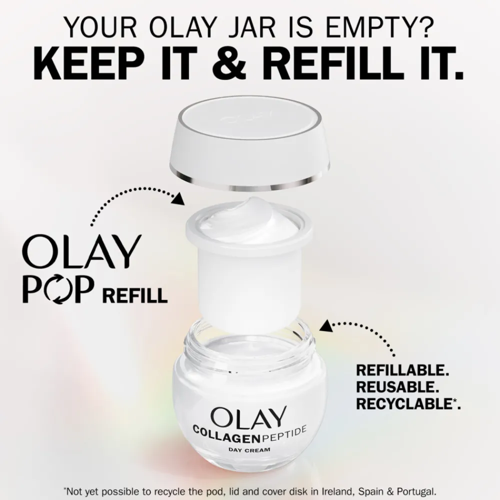 Navulling Dagcrème Collagen Peptide SPF30 50 ml^Olay Hot