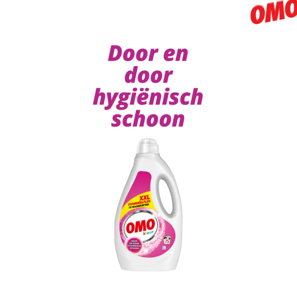 Vloeibaar Wasmiddel Kleur 75 Wasbeurten 3750 ml^OMO Best