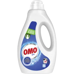 Wasmiddel<OMO Vloeibaar Wasmiddel Wit 19 Wasbeurten 950 ml