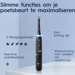 Elektrische Tandenborstel iO 5 Duo Zwart & Wit 2 stuks^Oral-B Hot