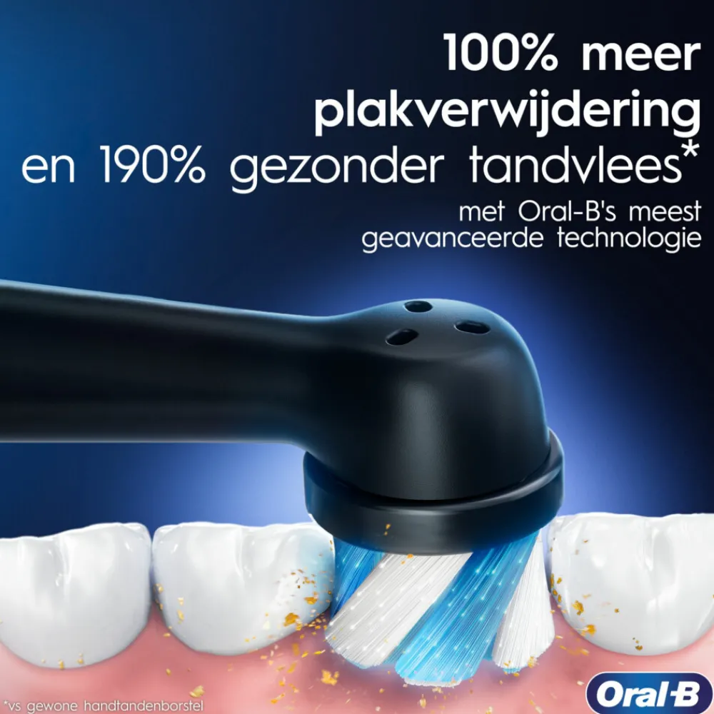 Elektrische Tandenborstel iO 6 Duo Zwart & Roze 1 set^Oral-B