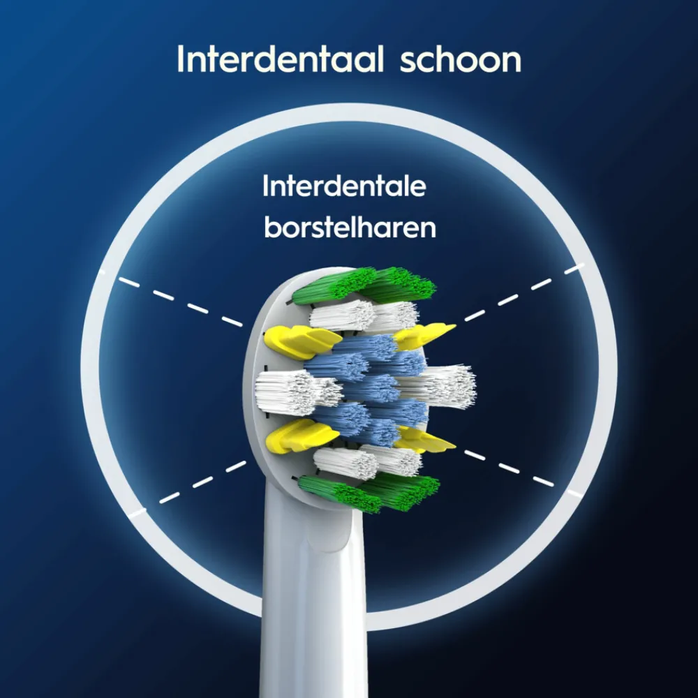 Opzetborstels FlossAction Wit 4 stuks^Oral-B