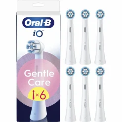 Tandenborstels<Oral-B Opzetborstels iO Gentle Care Wit 6 stuks