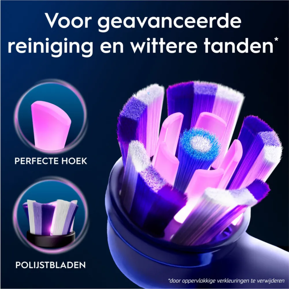 Opzetborstels iO Radiant White Wit 8 stuks^Oral-B