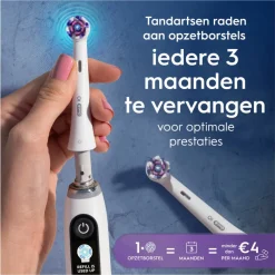 Opzetborstels iO Radiant White Wit 8 stuks^Oral-B