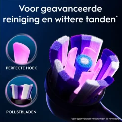 Opzetborstels iO Radiant White Zwart 4 stuks^Oral-B Discount