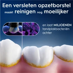 Opzetborstels iO Radiant White Zwart 4 stuks^Oral-B Discount