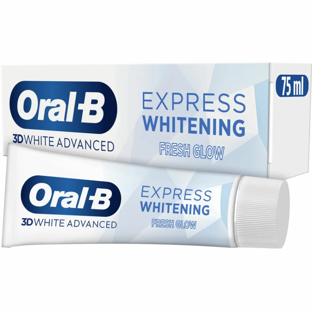 Tandpasta 3DWhite Advanced Express Whitening Fresh Glow 75 ml^Oral-B
