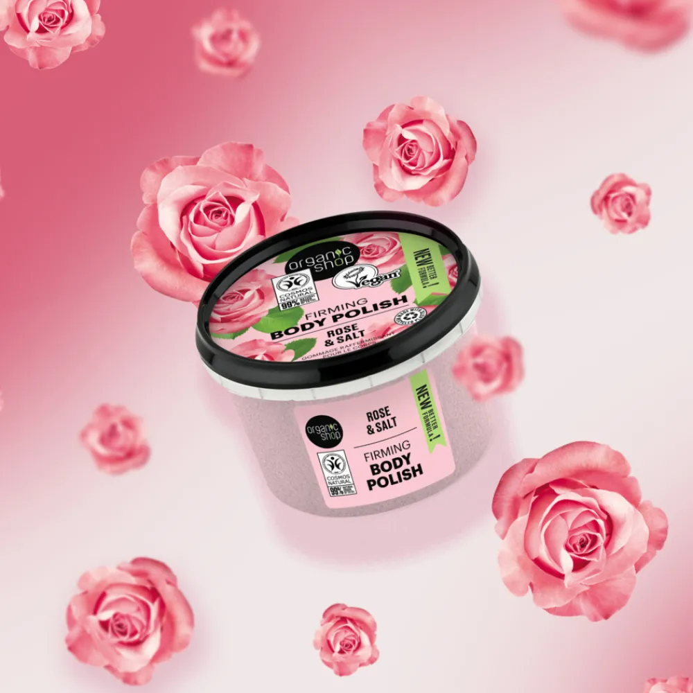 Body Polish Pearl Rose 250 ml^Organic Shop Discount