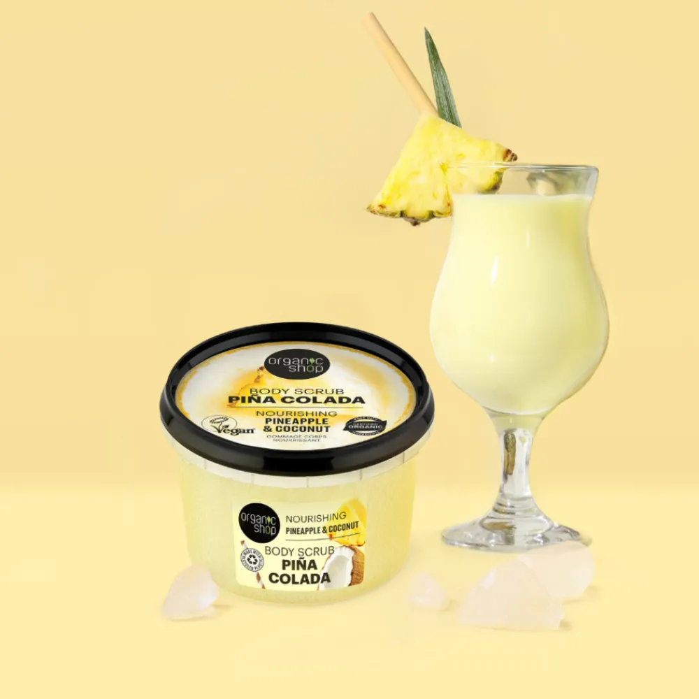 New Body Scrub Pineapple & Coconut 250 ml Bad & Douche
