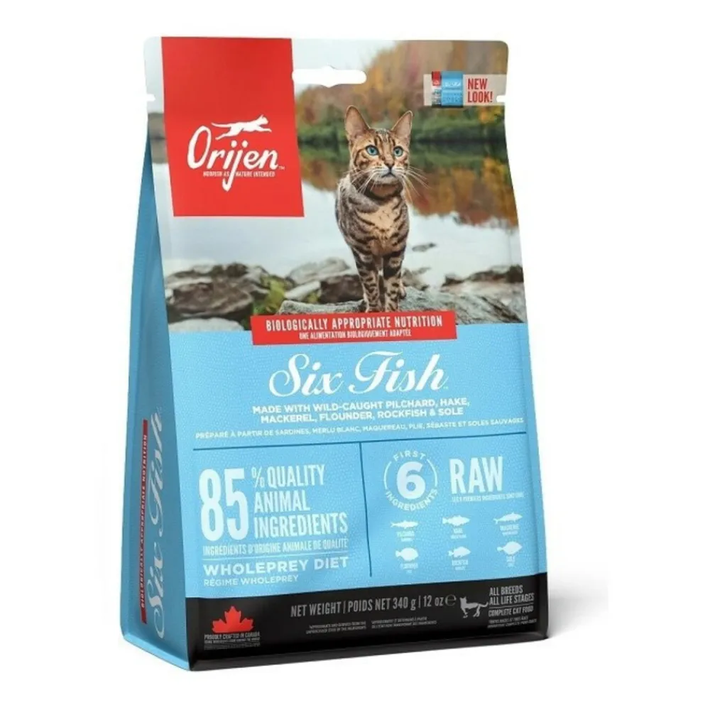 Whole Prey Kattenvoer 6 Fish 340 gr^Orijen Clearance