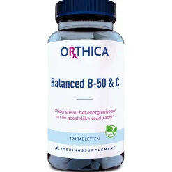 Vitaminen<Orthica Balanced B-50 & C 120 tabletten