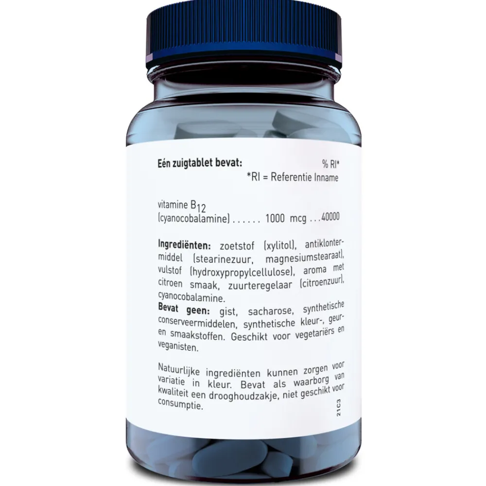 Vitaminen<Orthica Co-Enzym B12 60 zuigtabletten