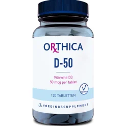 Vitaminen<Orthica D-50 120 tabletten
