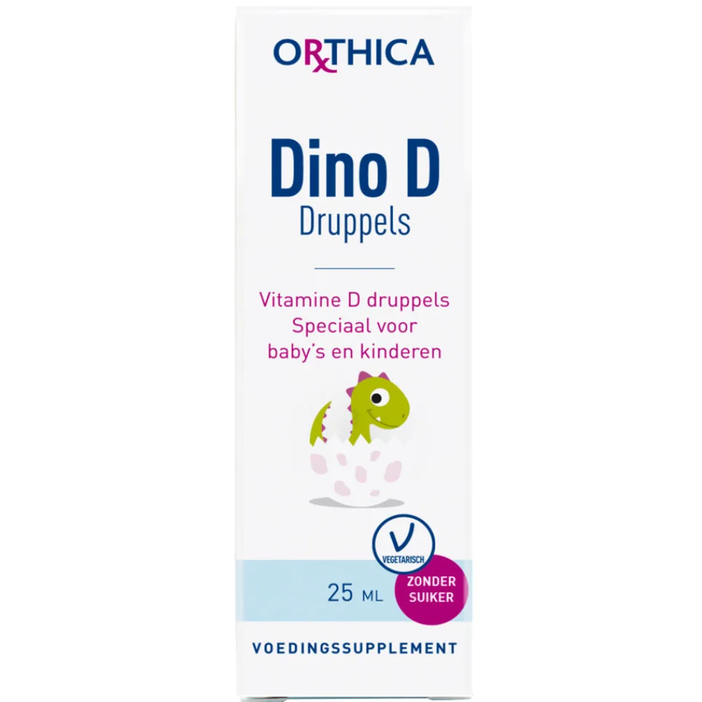 Vitaminen & Supplementen|Vitaminen<Orthica Dino D Druppels 25 ml