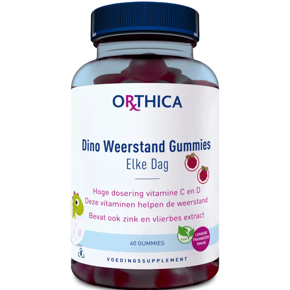 Sale Dino Weerstand Gummies 60 stuks Vitaminen Kind|Multi Vitaminen En Mineralen