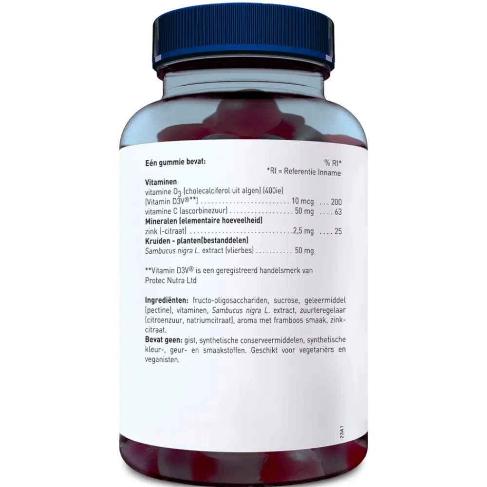 Sale Dino Weerstand Gummies 60 stuks Vitaminen Kind|Multi Vitaminen En Mineralen