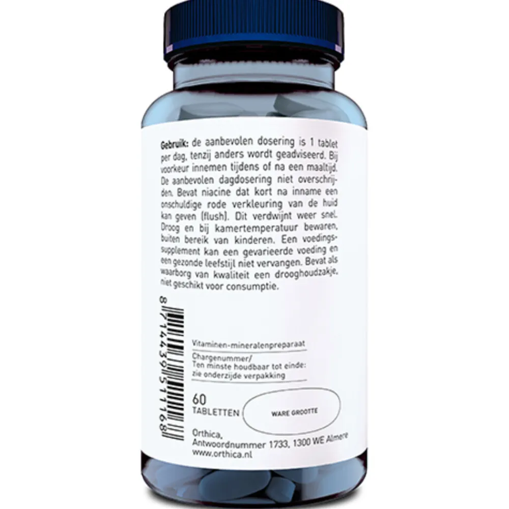 Voor Vrouw Of Man<Orthica Hair, Skin & Nail Kare 60 tabletten