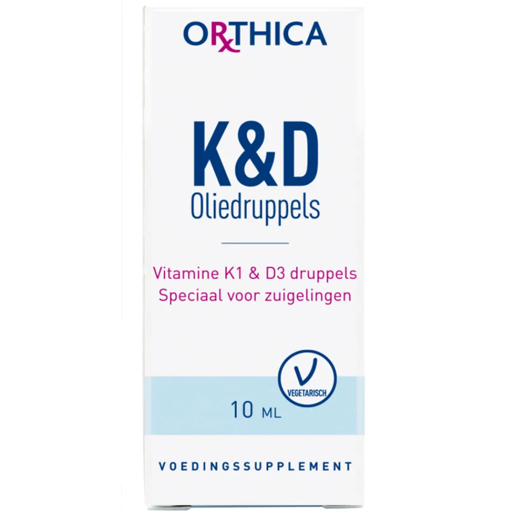 Vitaminen & Supplementen|Vitaminen Kind<Orthica K&D 10 ml