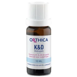 Vitaminen & Supplementen|Vitaminen Kind<Orthica K&D 10 ml