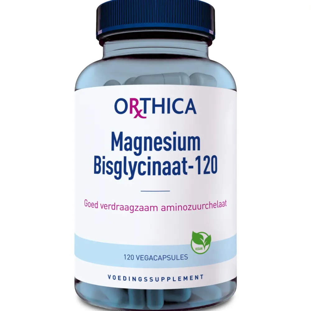 Sale Magnesium Bisglycinaat-120 120 capsules Mineralen