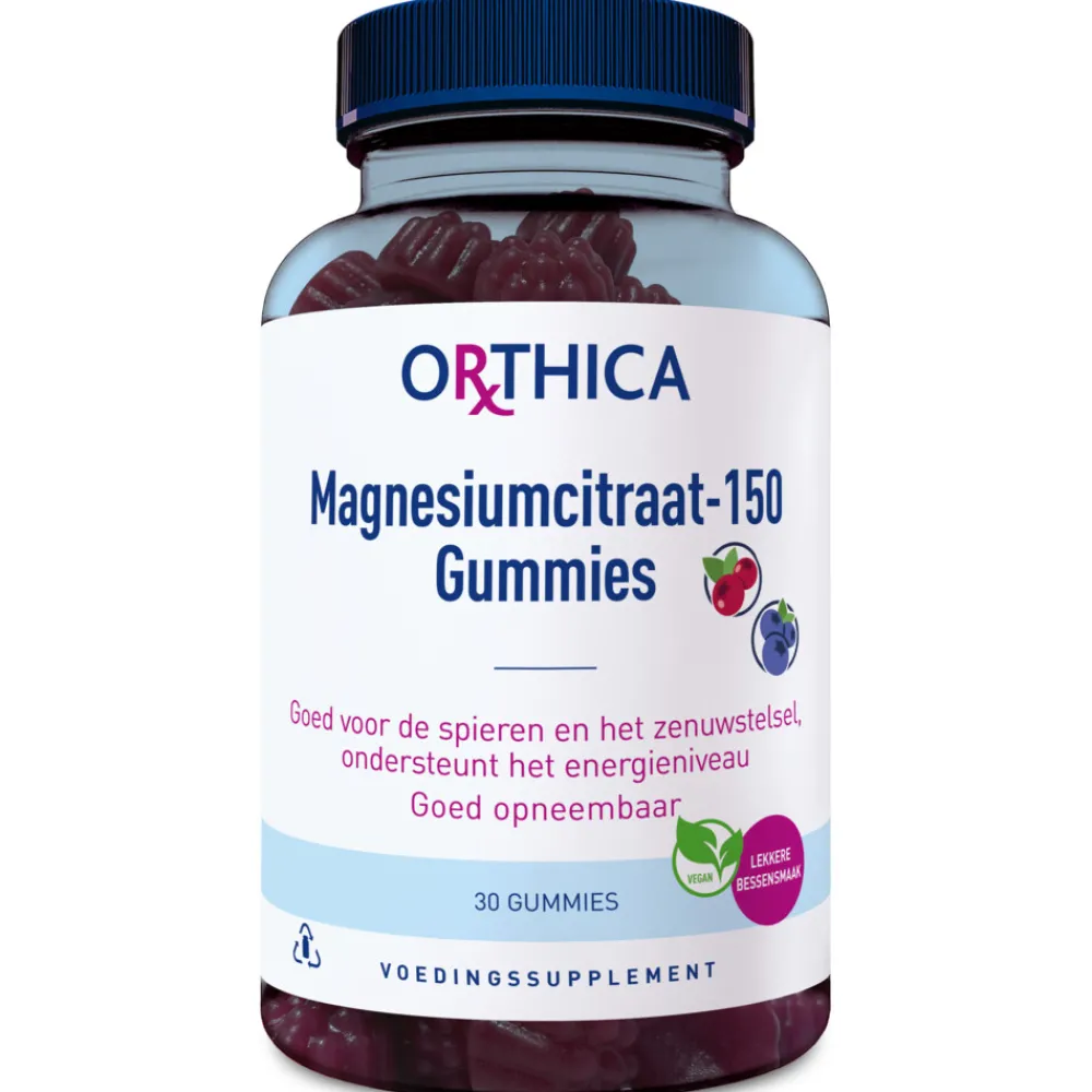 Magnesiumcitraat-150 Gummies 30 gummies Mineralen