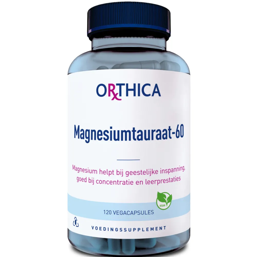 Mineralen<Orthica Magnesiumtauraat-60 120 tabletten