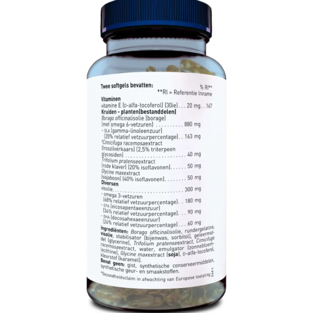 Menopauze Support 60 softgels^Orthica Online