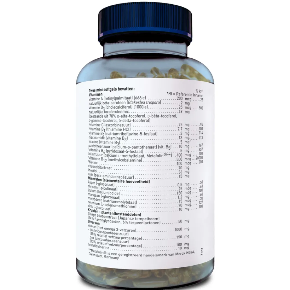 Multi 65+ 120 softgels^Orthica Sale