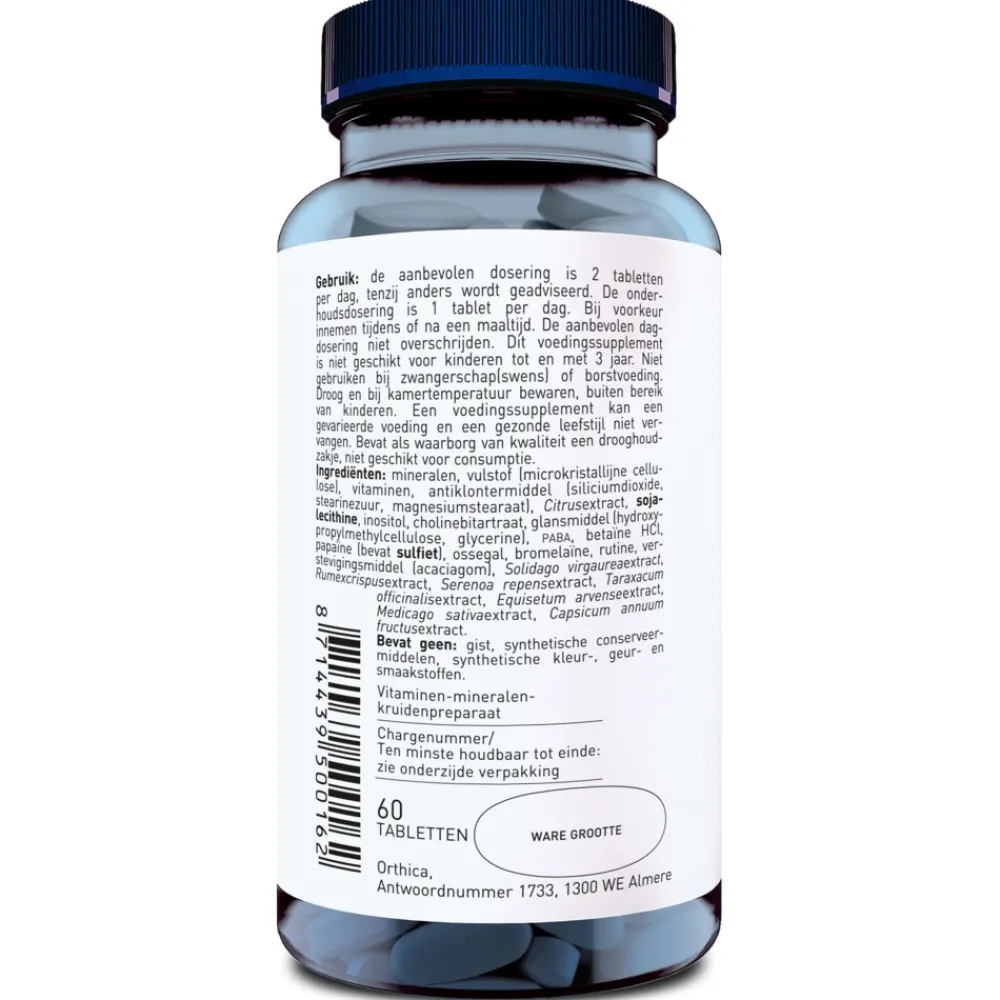 Multi Vitaminen En Mineralen<Orthica Multi 4 All 60 tabletten