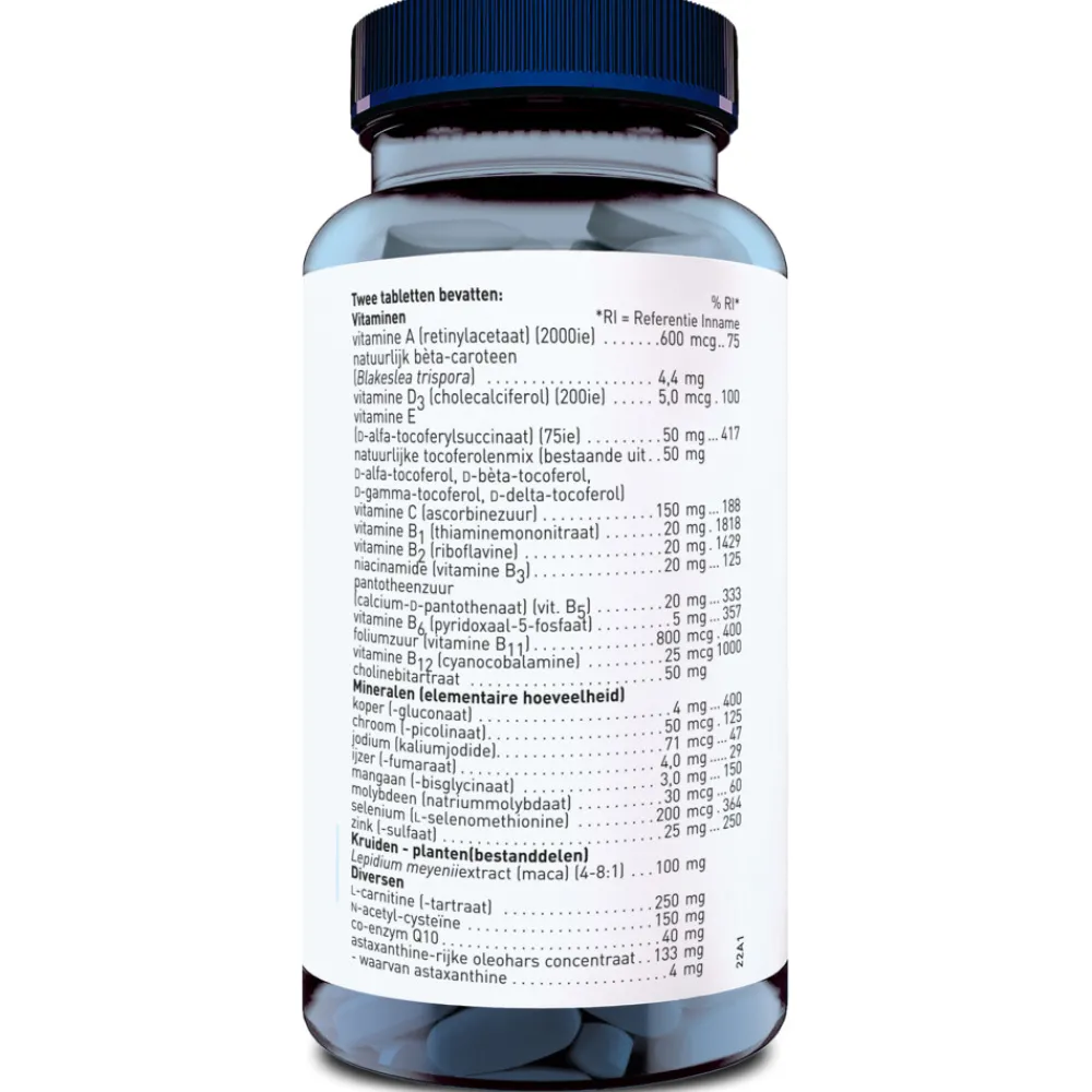 Clearance Multi 4 Men 60 tabletten Mineralen|Vitaminen Man