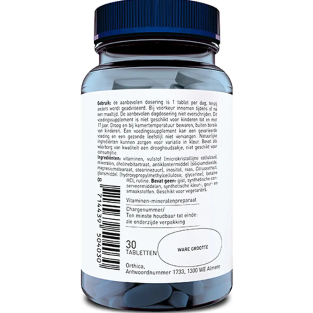 Multi Vitaminen En Mineralen<Orthica Multi Max 90 tabletten