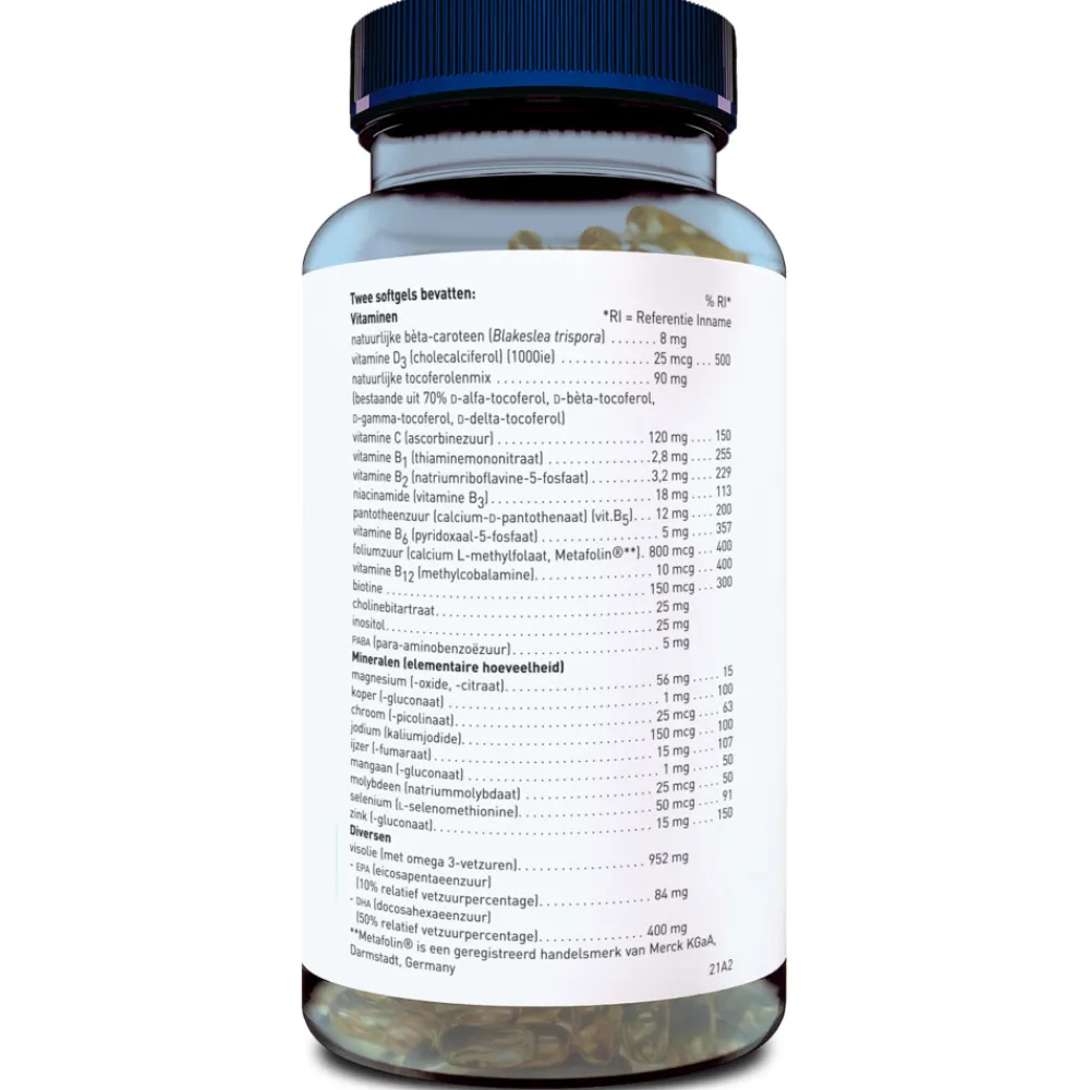 Hot Multi Prena Fem 60 softgels Zwangerschapsvitamine|Vitaminen Vrouw