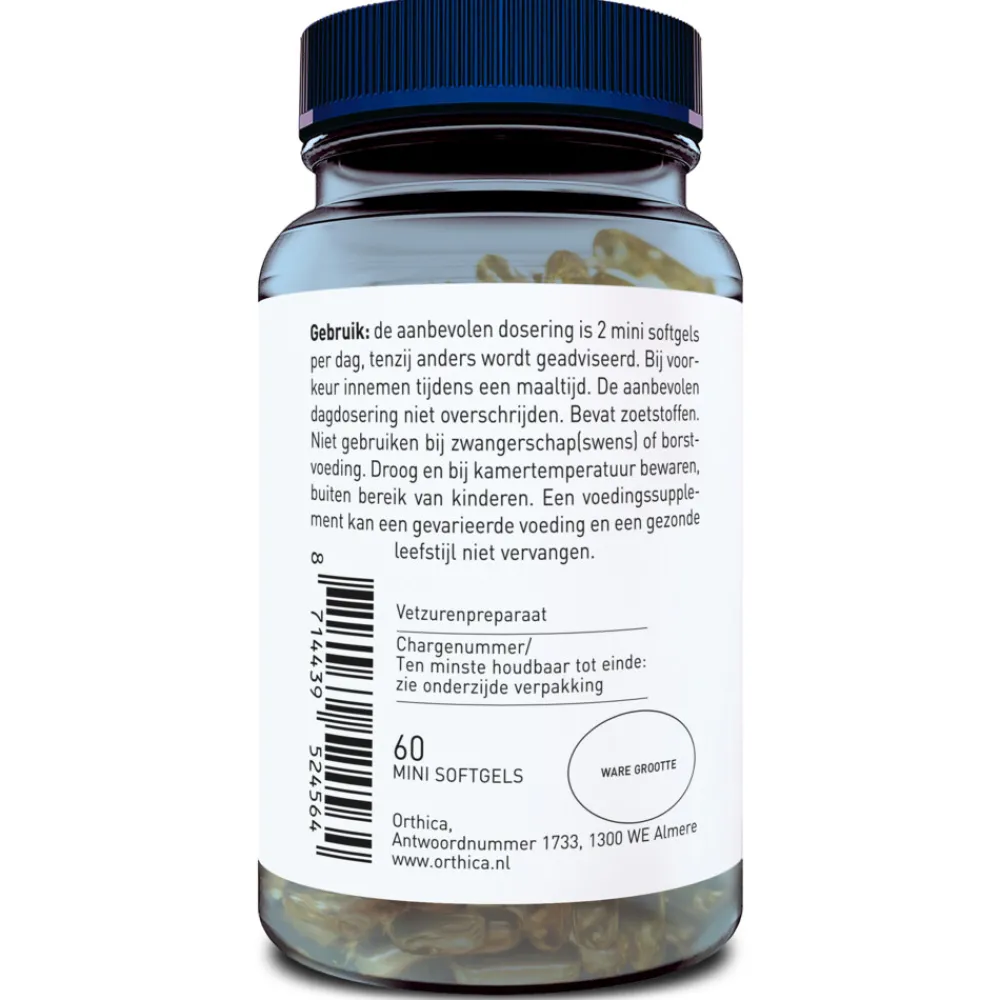 Clearance Omega-3 Krillolie 60 softgels Speciale Bestanddelen