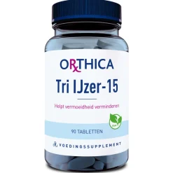 Mineralen<Orthica Tri IJzer-15 90 tabletten