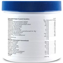 Sale Vitamin Poeder 250 gr Mineralen