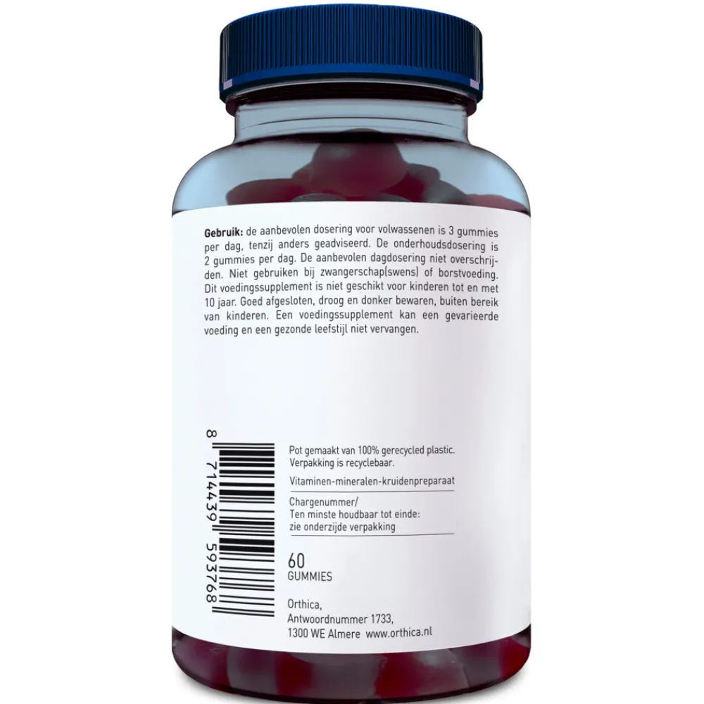 Clearance Weerstand Gummies 60 stuks Mineralen|Multi Vitaminen En Mineralen